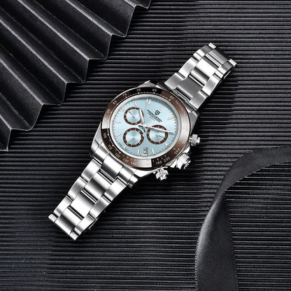 PAGANI DESIGN 2026 New Sport Chronograph Top Brand Luxury Quartz Watch For Men Sapphire crystal  Automatic Date Wrist watch Men
