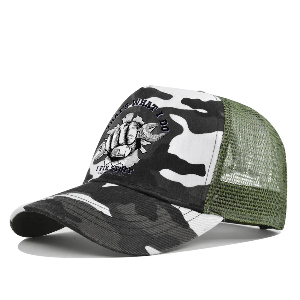 Mode Frühjahr/Sommer Bedruckte Netz-Baseballkappe, atmungsaktiv, Gorras, mit individuellem LOGO für Männer, Frauen und Paare, Schirmkappe, Casquette