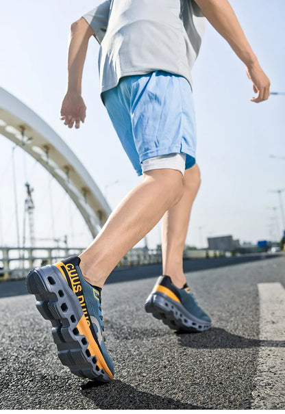 Pánské běžecké boty do terénu s tlumením, protiskluzové pro jogging, prodyšná síťovina, luxusní outdoorové párové tréninkové závodní tenisky