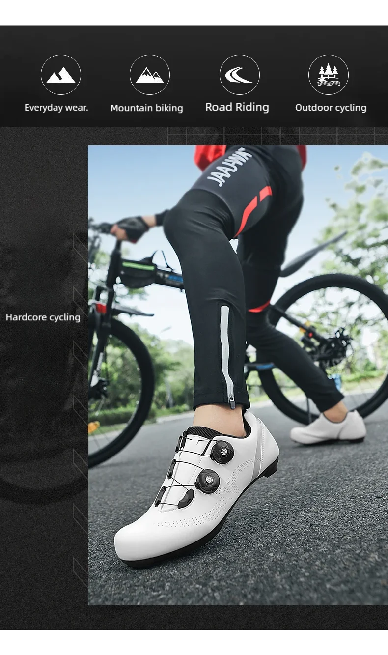 Cycling sports shoes MTB men's mountain bike shoes racing shoes off-road mountain bike pedal cycling shoes mountain competition