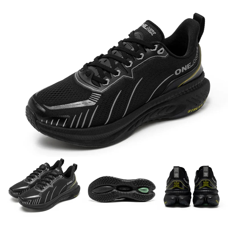 ONEMIX Scarpe da corsa da strada bianche da uomo Scarpe sportive da esterno con cuscinetto d'aria Scarpe da ginnastica da uomo Scarpe da jogging estive Calzature da donna
