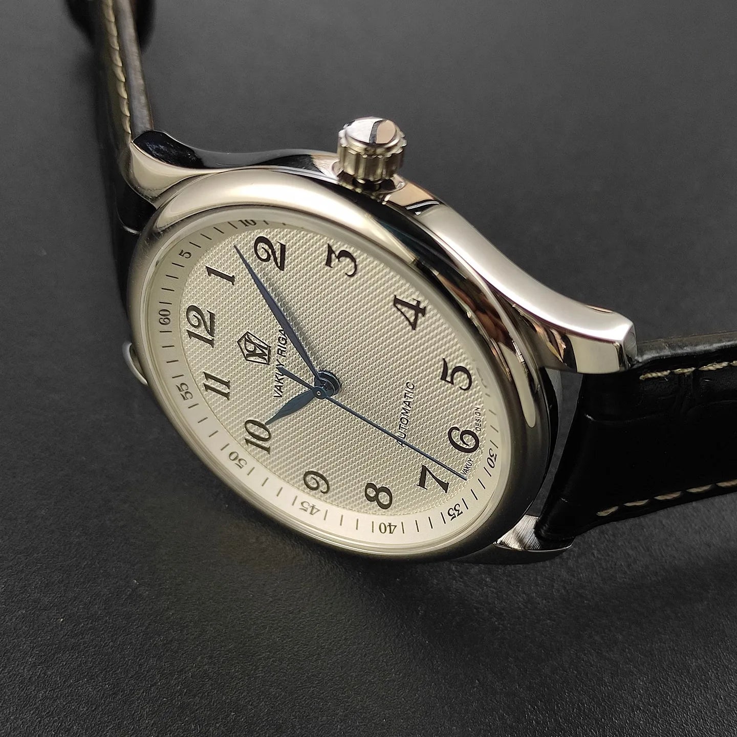 Vakuy Automatic Mechanical Watch Man's Business Auspicious Face Seagull ST2130 Movement Blue Pointer Waterproof Men's Watch