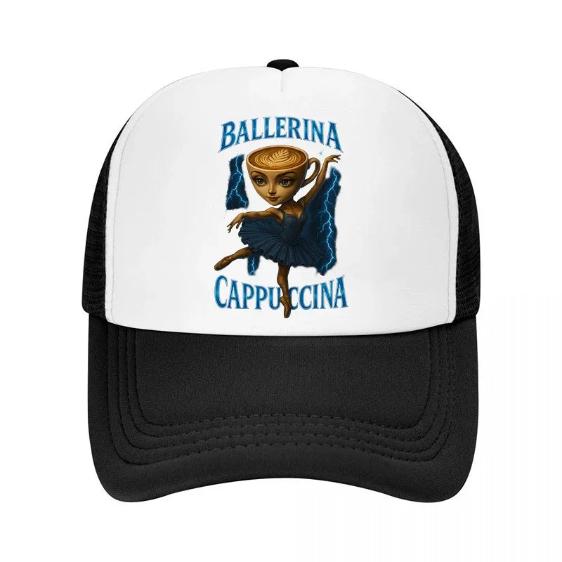 Casquette de baseball italienne Brainrot pour enfants, casquette décontractée pour garçon, chapeaux de sport pour enfants, chapeaux de soleil Tung Sahur Tralalers Shark, bonnet ajustable, cadeau pour homme