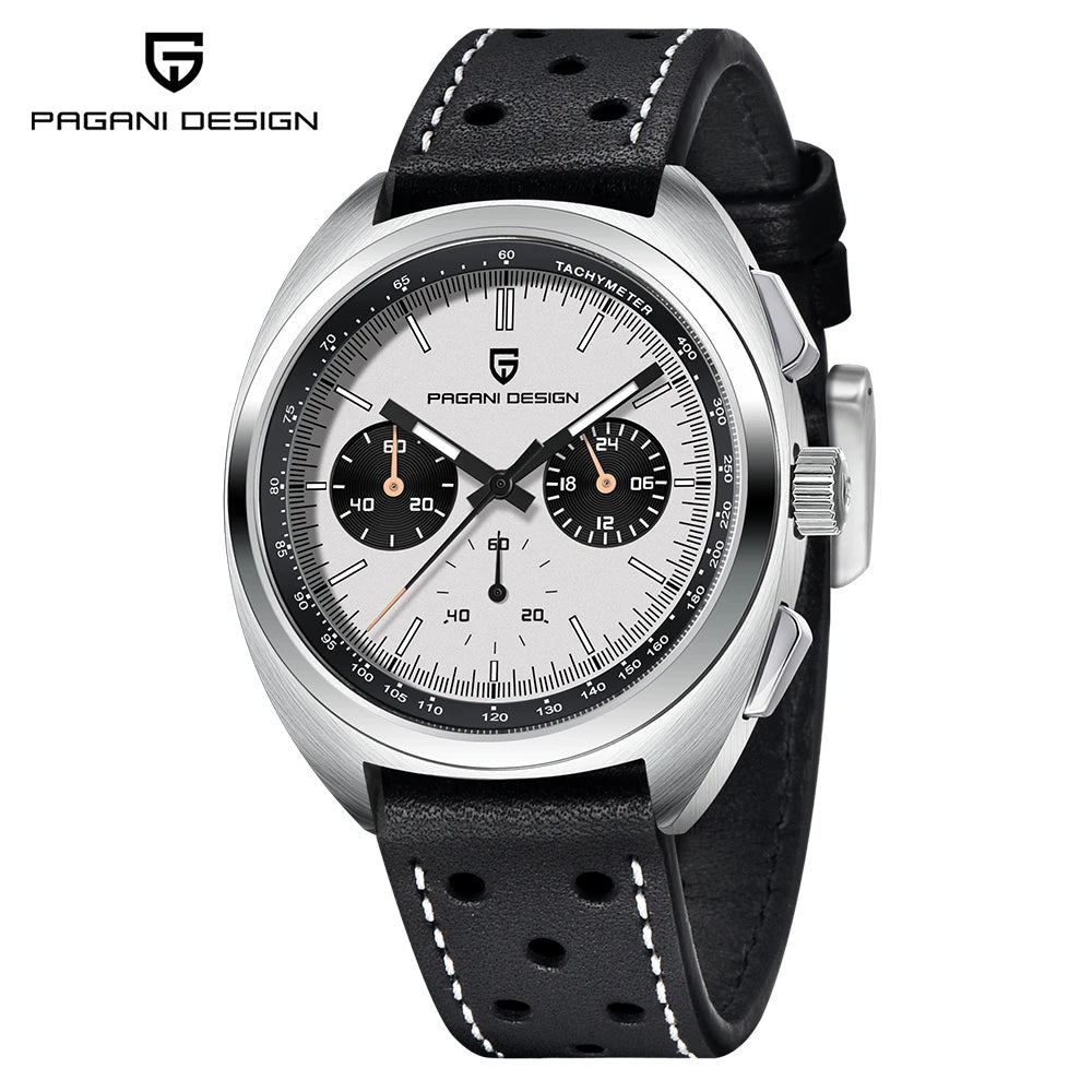 PAGANI DESIGN 2026 NEW Turtle Back Chronograph 1782 Watch for Man Fashion Men's Quartz Watch Luminous relogios masculino