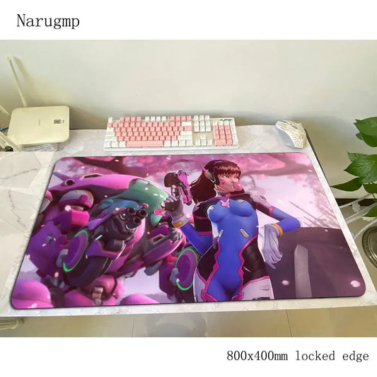 overwatch padmouse 80x40cm gaming mousepad game Halloween Gift large mouse pad gamer computer desk big mat notbook mousemat pc