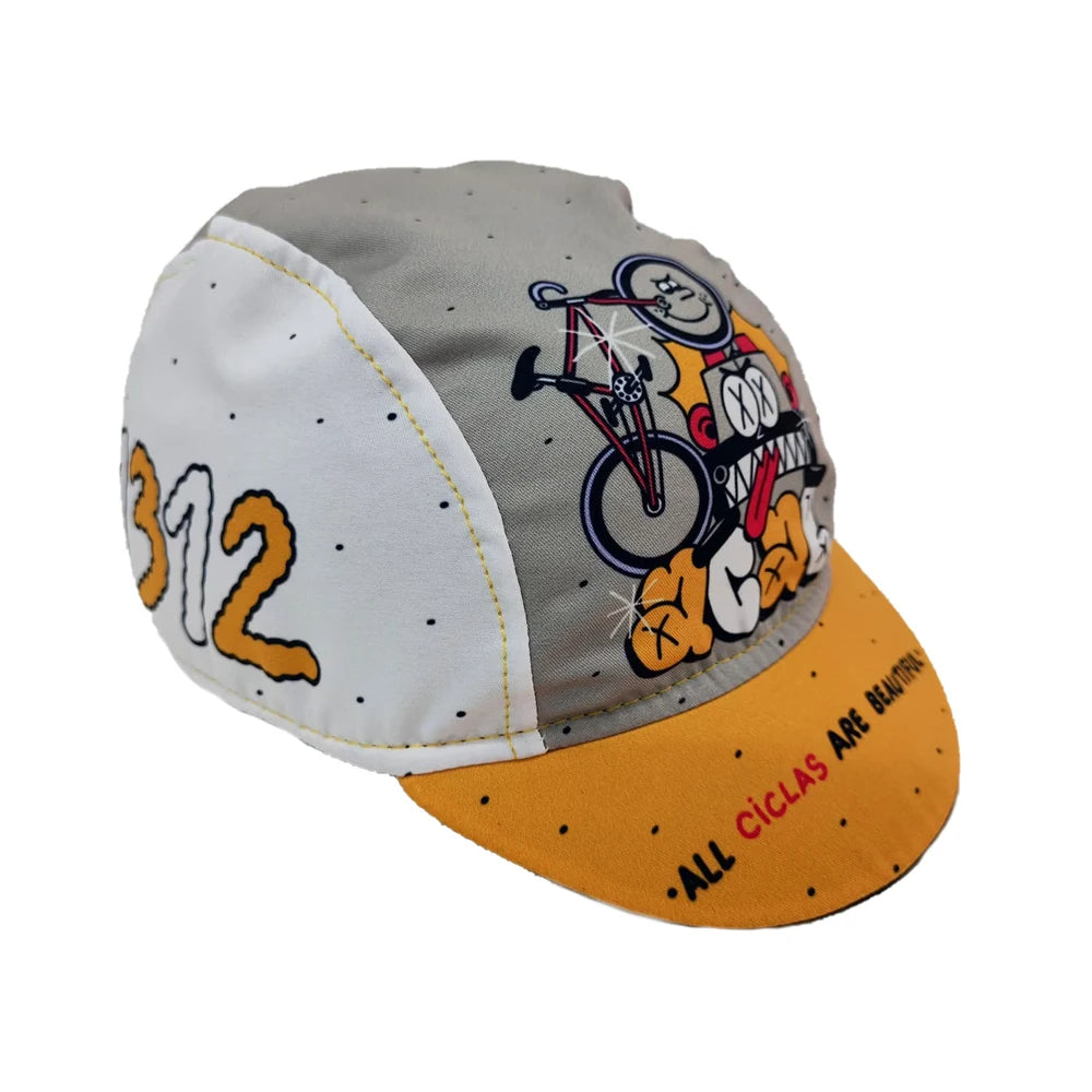 Skull Cycling Cap for Man Woman Montane Road Bike Hat Under Helmet Cycling Hat Breathable Quick Dry