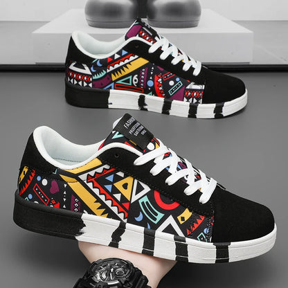 YRZL Παπούτσια Skateboard Ανδρικά Canvas Sneakers Casual Αναπνέοντα Παπούτσια Περπατήματος Ελαφριά Επίπεδα Παπούτσια για Άνδρες Street Trend Αθλητικό Παπούτσι