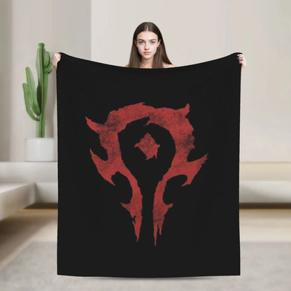 WOW World of Warcraft deke, kvalitetni mekani prekrivači za posteljinu, zimski dječji pokrivač za spavaću sobu, originalni prekrivač za krevet