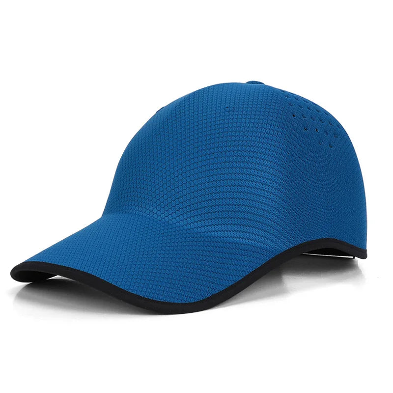 Nahtlose Baseballkappe für Herren – schnell trocknend, zusammenfaltbar, Sportkappe für Outdoor, Angeln, Klettern, Sport – leichte Schirmmütze, Sonnenhut