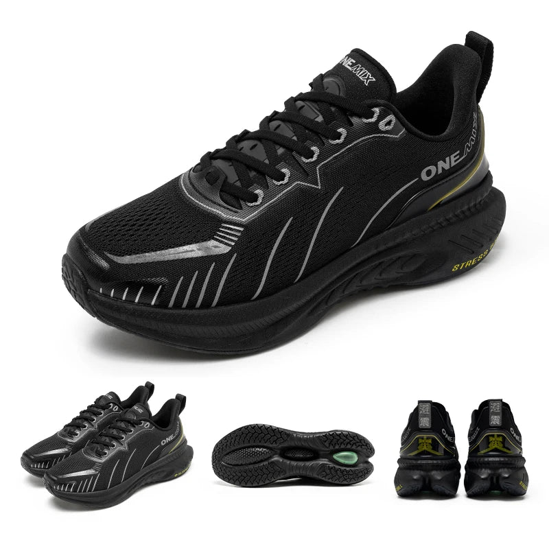ONEMIX Scarpe da corsa da strada bianche da uomo Scarpe sportive da esterno con cuscinetto d'aria Scarpe da ginnastica da uomo Scarpe da jogging estive Calzature da donna