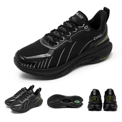 ONEMIX Scarpe da corsa da strada bianche da uomo Scarpe sportive da esterno con cuscinetto d'aria Scarpe da ginnastica da uomo Scarpe da jogging estive Calzature da donna