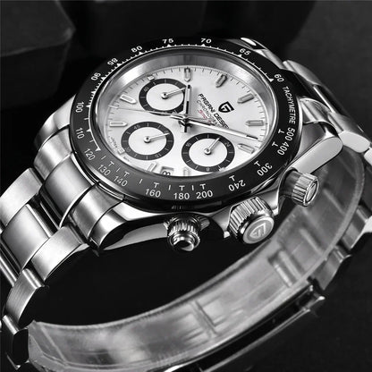 Novo PAGANI DESIGN PD1644 Relógio de Luxo para Homem em Quartzo com Data Automática, Cronógrafo Desportivo de Pulso, Impermeável 100m, Presente para Homem