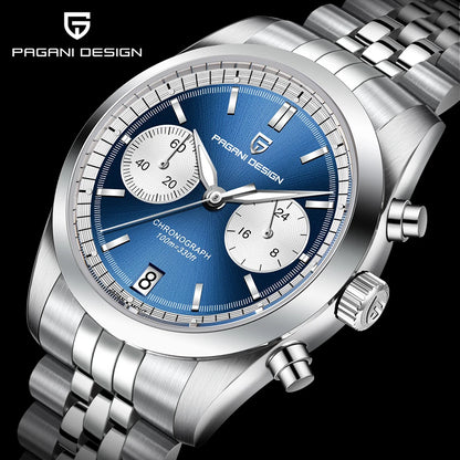 PAGANI DESIGN Pilot Men's Quartz Watches Sports Waterproof Wristwatch Sapphire Automatic Watch Men's Watch PD1775