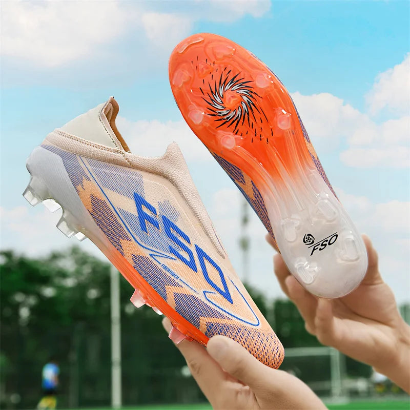 Pánske futbalové kopačky – nešmykľavé, vysokokvalitné futbalové topánky, kopačky na trávu, vysoké futsalové tenisky, na zápasy, do haly, najpredávanejšie, na vonkajšie použitie