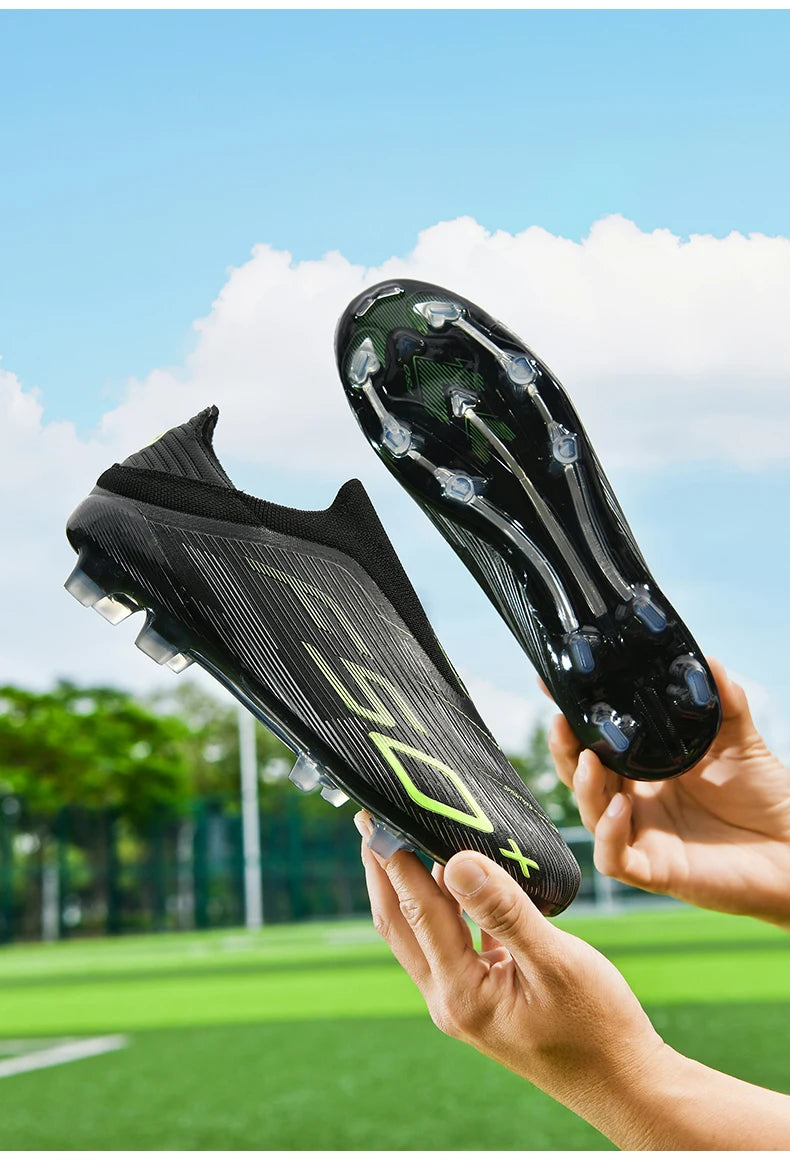 New Men's Football Boots Turf Soccer Shoes Sport Ultralight Comfortable Cleats Futsal Non Slip Fg Grass Indoor Adult Non-Slip