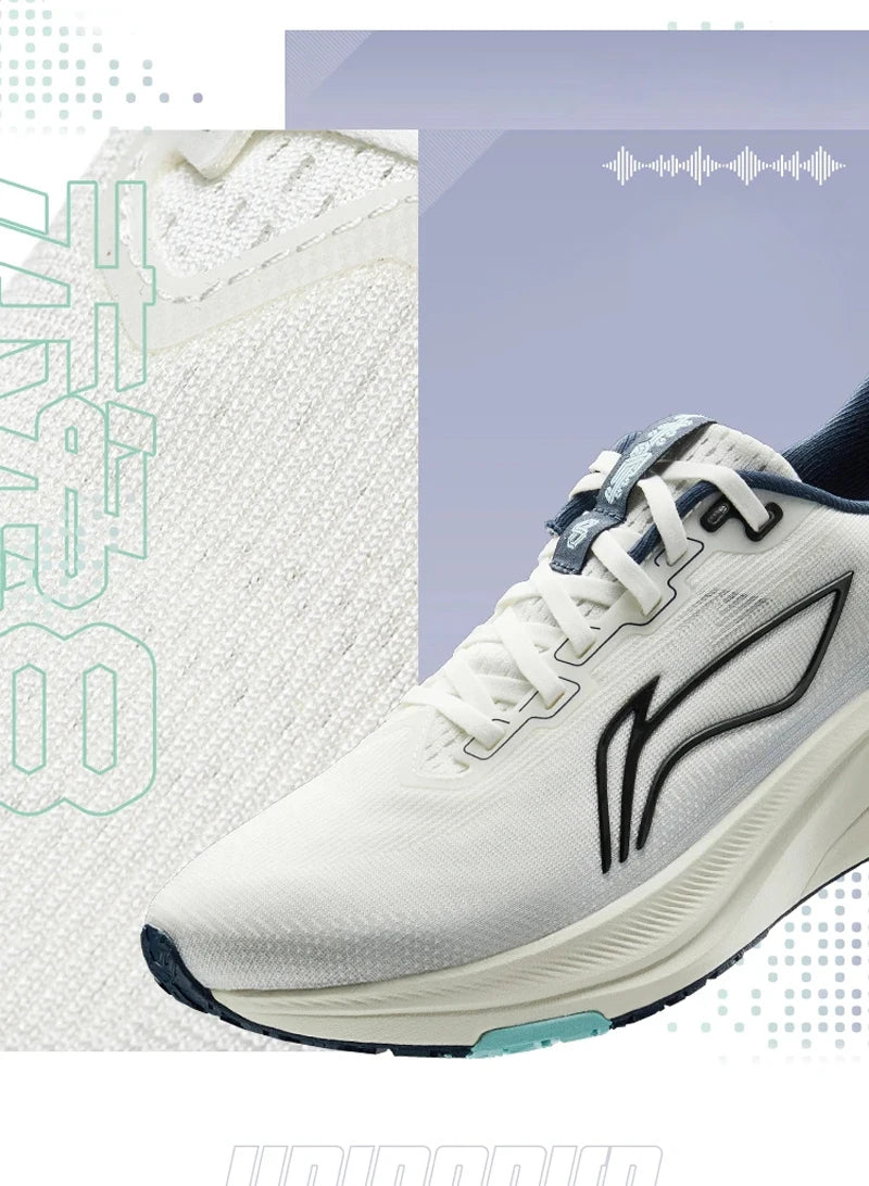 Muške trkaće tenisice za trčanje Li-Ning RED HARE 8 LIGHT FOAM ULTRA, reflektirajuće stabilne tenisice s amortizacijom, lagane LiNing tenisice ARPV001