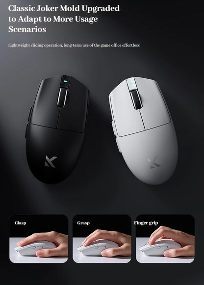 MCHOSE G3 V2 Pro bezdrátová herní myš Tri-Mode Bluetooth 800mAh dobíjecí lehká přizpůsobená ergonomická esports myš