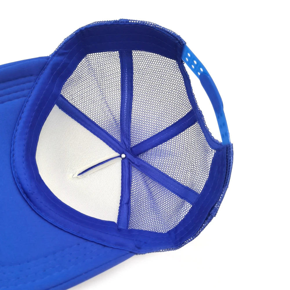 Karpfen-Fischer-Trucker-Caps für Herren – Lustige Angel-Motive – Bedruckte Baseball-Kappe – Coole Sommer-Unisex-Mesh-Kappen MZ-169