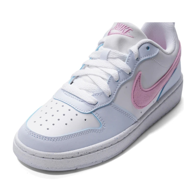 Nike Women's Shoes Court Borough Low (Gs) Sports Shoes, Lightweight, Comfortable, Casual, Trendy Low-Top Sneakers Iq2725-101