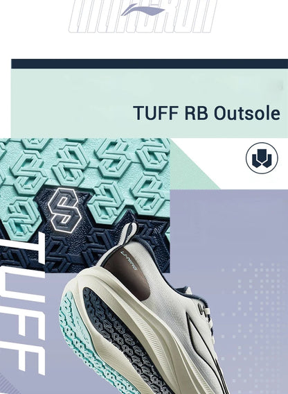 Muške trkaće tenisice za trčanje Li-Ning RED HARE 8 LIGHT FOAM ULTRA, reflektirajuće stabilne tenisice s amortizacijom, lagane LiNing tenisice ARPV001