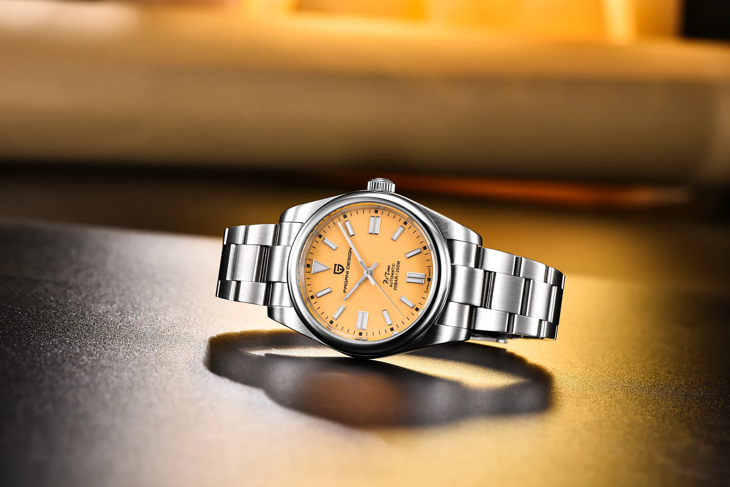 2026 PAGANI Design New 39mmMen's  Mechanical Watches NH35/8215  Automatic Watch Sapphire Stainless Steel 20Bar Waterproof Reloj