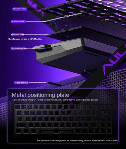 AULA WIN60 HE Magnetic Keyboard Wired Trigger 8K Return Esports Gamer Customize RGB Mechanical Gaming Keyboard
