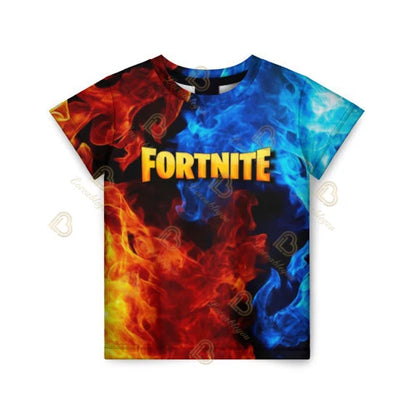 2026 Fortnite T-shirt Boys Summer Anime Game T Shirt Everyone T-Shirt Cute Tee Shirt Basic Battle Gamer Short Sleeve Man Tshirt