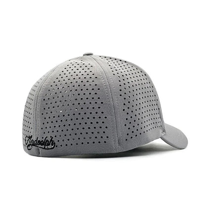 Big Head Hat Back Closed 5cm Short Brim Baseball Cap for Men Mesh Fitted Caps Stretchy Full Closed Caps 56-60cm 61-65cm