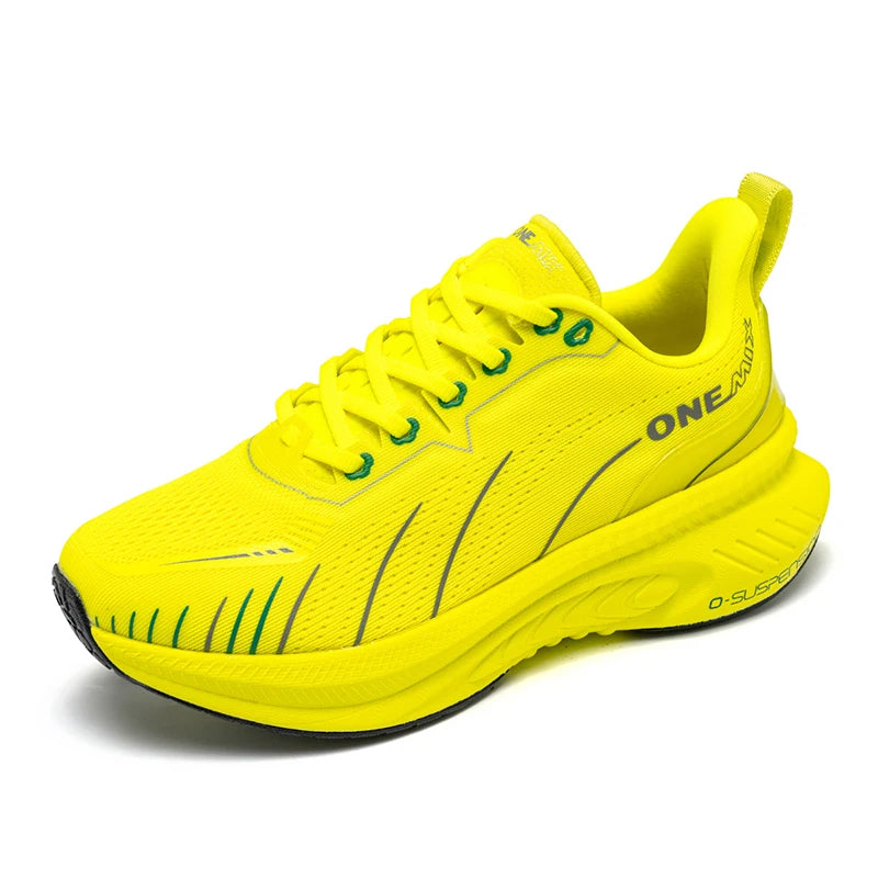 ONEMIX: nuevas zapatillas de running con amortiguación para hombre, adecuadas para corredores intensivos; zapatillas deportivas con cordones para mujer; zapatillas deportivas antideslizantes para hombre, para uso al aire libre.