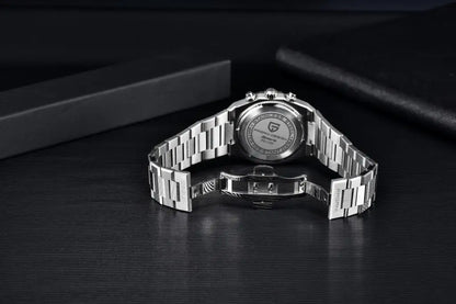 PAGANI DESIGN PD1707 Men's Quartz Watches 40MM Stainless Steel Sapphire Glass Top Brand Watch Gift for Men Reloj Hombre 2024 New