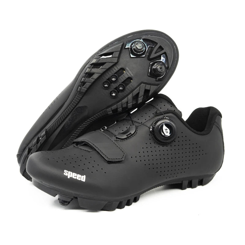 Zapatillas unisex de MTB: zapatillas de ciclismo MTB, zapatillas de running para hombre, zapatillas con clavos para bicicleta de montaña, zapatillas de ciclismo para mujer