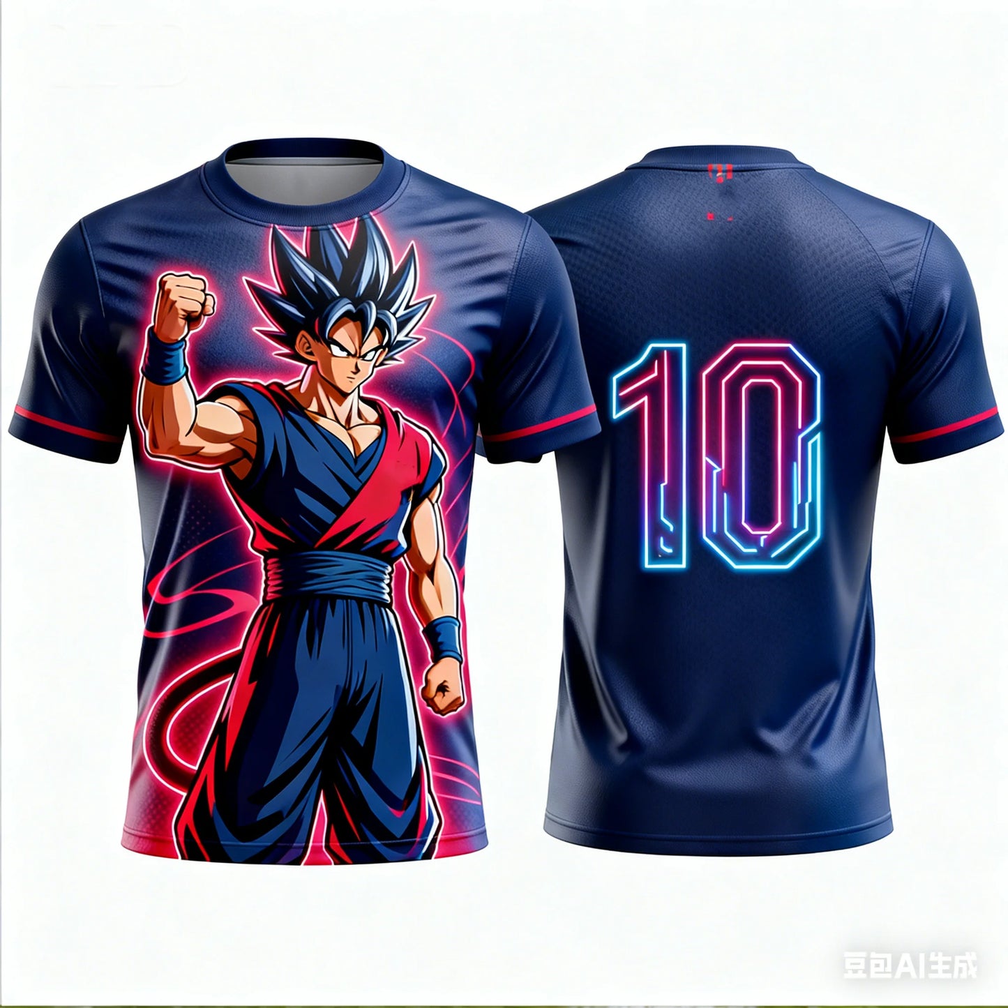 2026 Summer Dragon Ball Super Saiyan Goku  Oversized T-shirt 3D Print Breathable Retro Streetwear Unisex Fitness   Adults Kids