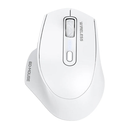 Wireless Tri-Mode Gaming Mouse 2.4G Dual Receiver Bluetooth With Battery Level Display Portable Universal Office Mouse