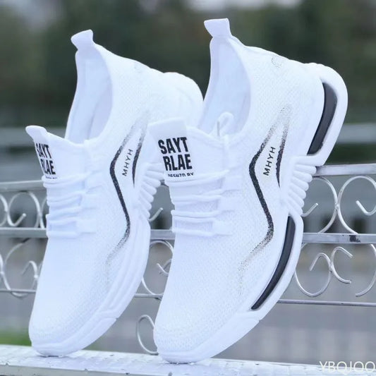 2025 grande taille printemps et automne nouveau respirant léger décontracté chaussures pour hommes Niche tendance polyvalent plat sport chaussures pour hommes