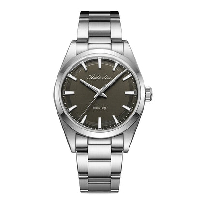ADDIESDIVE 2024 New AD2066 Men's Watches Bubble Mirror Pot Cover Glass Stainless Steel Waterproof  Quartz Watch Man reloj hombre