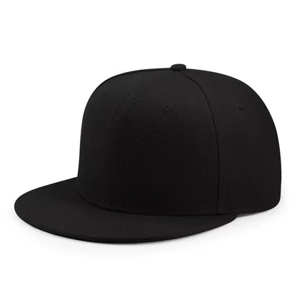Big Bone Man Plus Size Baseballkappen für Erwachsene, flacher Schirm, Hip-Hop-Fitted-Cap, Herren und Damen, große Kappen, Snapback-Cap, Größe 6 3/4 bis 8