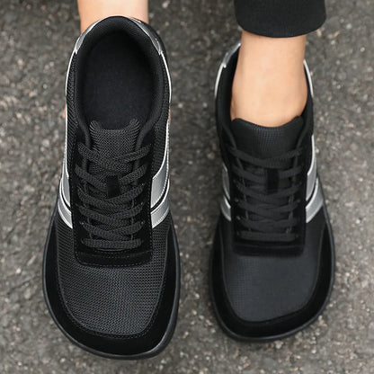 Moški čevlji s širokim prstnim delom, modni supergi, novi čevlji z mehko podplatjo in širokim kopitom, čevlji za prosti čas, unisex mrežasti čevlji za hojo bos, Tenis De Hombre