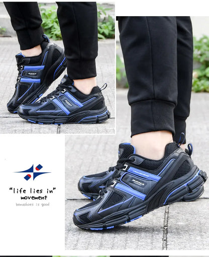 BONA 2023 New Designers Light Running Jogging Mesh Shoes Breathable Comfortable Men Sneaker Casual Outdoor Sport shoes Man Mesh