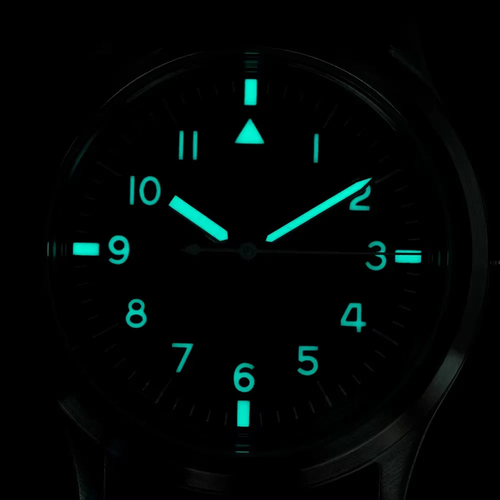 Militado ML14 Limited Edition Quartz Watch VH31 Sweep Second Quartz Movement Watch Sapphire Crystal BGW9 C3 Luminous Men's Watch