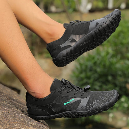 Oiaano barefoot crne cipele sa širokim prednjim dijelom za muškarce i žene, uniseks sportske tenisice za vodu i plažu, mekani potplat, lagane i prozračne