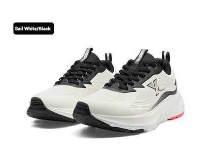 Xtep Herren-Laufschuhe – leicht, atmungsaktiv, stoßdämpfend, strapazierfähig, langlebig, gepolstert – Sneaker 875419110002