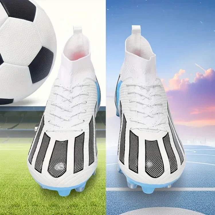 New Men's Football Boots Adult's Soccer Field Shoes Teenager's Sports Cleats Outdoor Grass Training Boots High Quality Sneakers