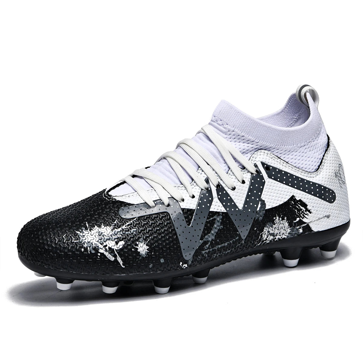 Fashion AG FG football shoes PU Fabric Lightweight Upper TPU Wear Resistant Sole Non-slip For Men Women Training Match