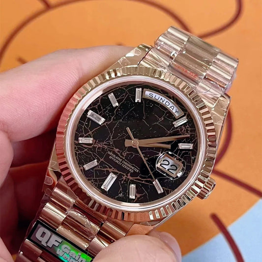 Top Grade Vintage Style 2026 VIP Luxury Watch Old Brand Week Series Fully Automatic Mechanical Multifunctional Waterproof Anti