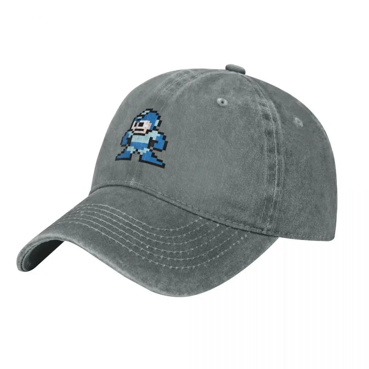 Megaman 8-Bit-Baseballkappe, neu, niedliche Vintage-Luxuskappe für Damen und Herren