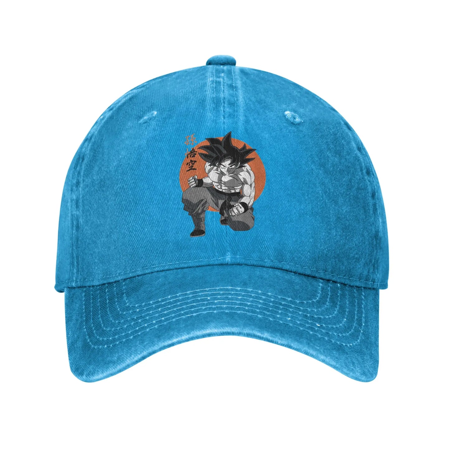 Classic DBZ dragon ball Goku Anime Baseball Caps Men Women Distressed Denim Washed Sun Cap Outdoor Running Adjustable Hats Cap
