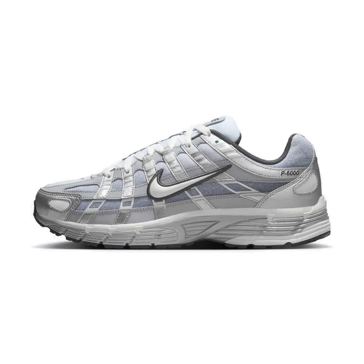 Nike P-6000 Men's Running Shoes Retro Style Premium Cushioning Lightweight Comfort for Everyday Wear CD6404-107