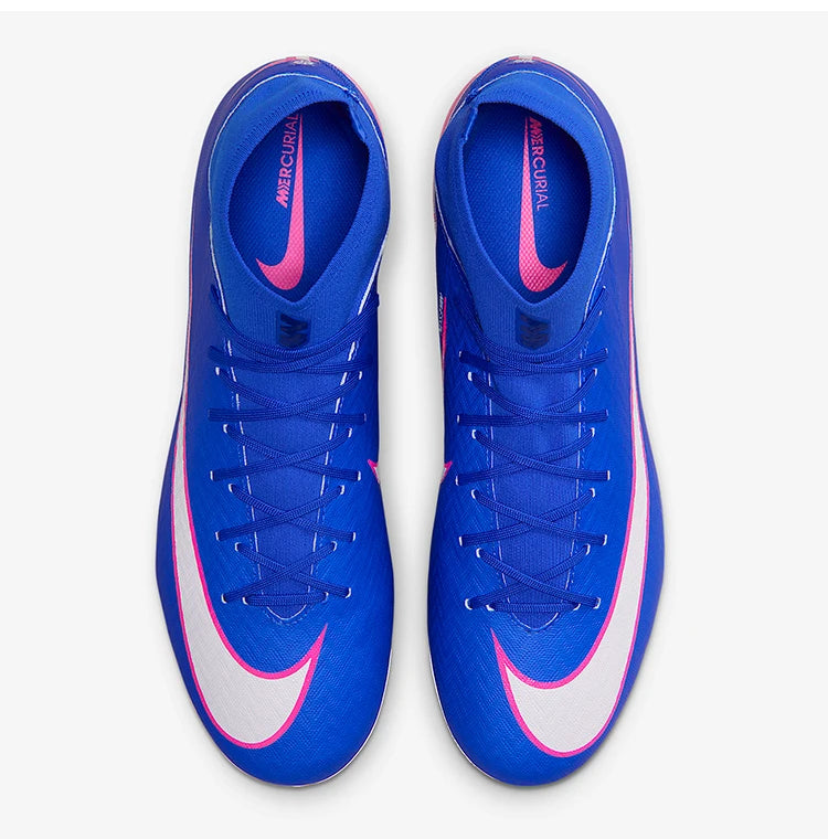 Original Nike Herren-Fußballschuhe für den Frühling, knöchelhoch, mit Schnürung, strapazierfähig, FQ8329-446
