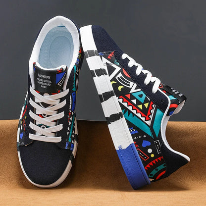 YRZL Παπούτσια Skateboard Ανδρικά Canvas Sneakers Casual Αναπνέοντα Παπούτσια Περπατήματος Ελαφριά Επίπεδα Παπούτσια για Άνδρες Street Trend Αθλητικό Παπούτσι