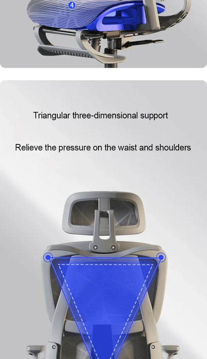 Gaming Chair Adjustable Relax Ergonomic Office Chair Study Long Sitting Cadeira Silla Gamer Office Supplies Daily Necessities